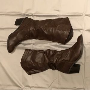 Brown boots